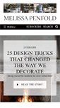Mobile Screenshot of melissapenfold.com